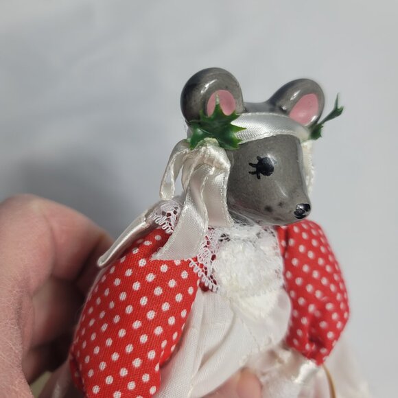 1983 Just Ducky "Anise of Spice Mice" by Carol Porcelain Mouse Doll NEW - Picture 10 of 16